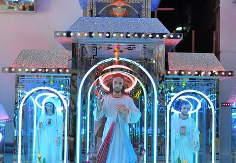 Thiết kế nội thất- bàn thờ bằng kính